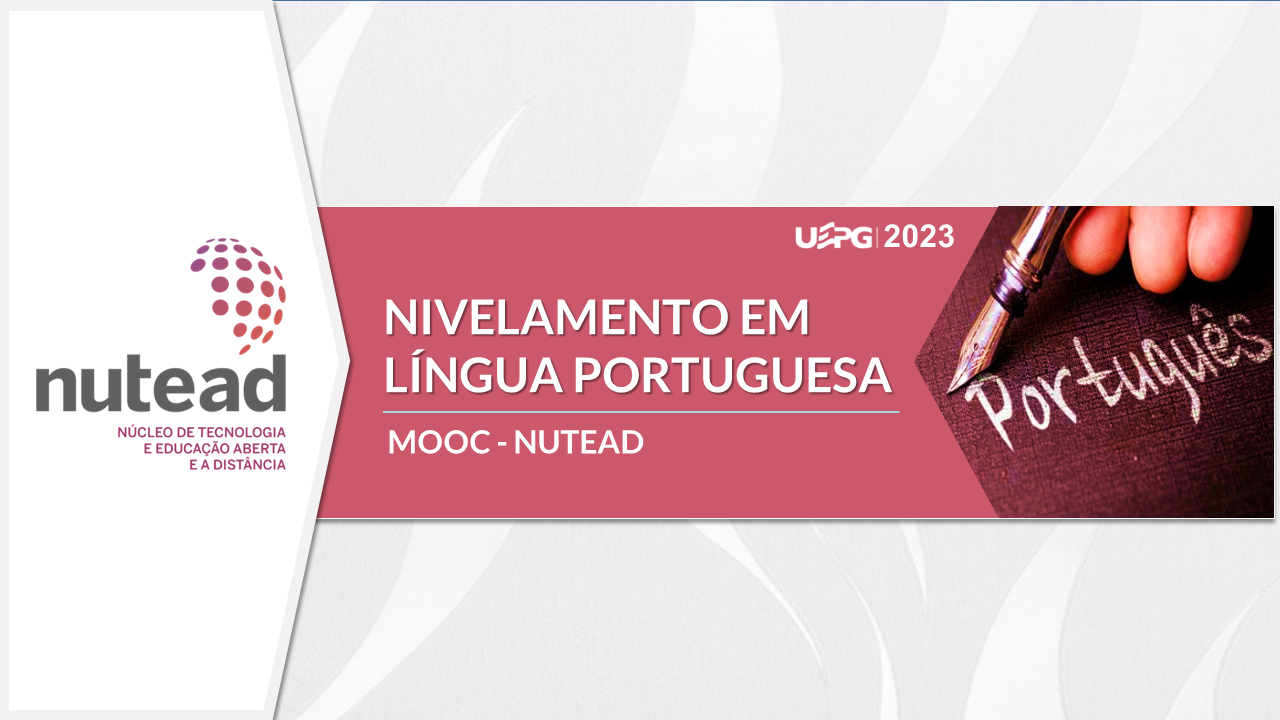 Nivelamento em Língua Portuguesa - MOOC